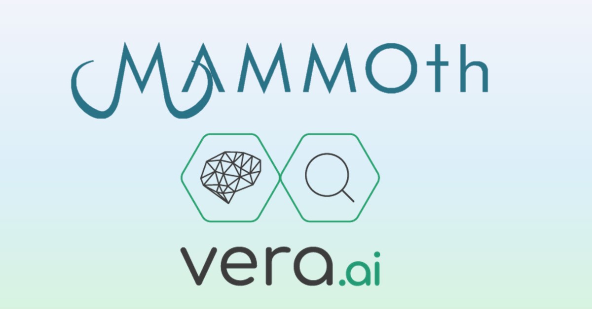 Two new AI projects: vera.ai and MAMMOth